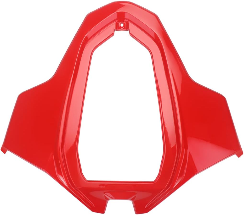 ABS Carbon Fiber Tail Rear Passenger Seat Cover Cowl Fairing Kit for BMW S1000RR M1000RR 2023 2024 2025, Motorcycle Accessories (Red)