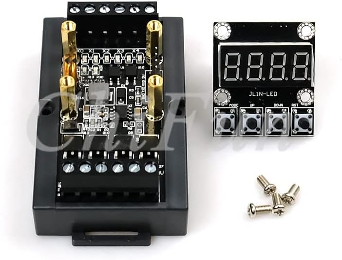 PLC industrial control board digital tube machine FX1N 10MT delay module 6 input 4 output 10-28VDC with rail
