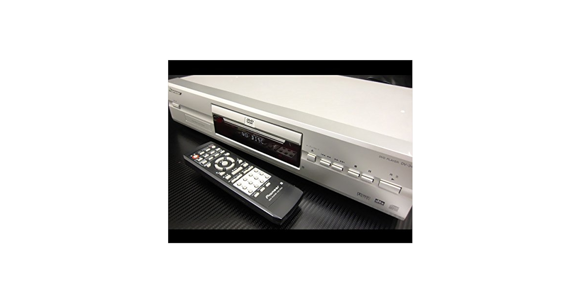 pioneer DVDプレーヤー Yahoo!オークション - Pioneer パイオニア DVDプレイヤー DV-343