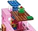 LEGO 21170 Minecraft The House-Pig Animal Building Toy with Accessories, Gifts for Boys and Girls Ages 8 and Up for Birthday Parties, Alex and Creeper Figures