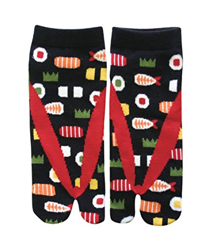Samurai market Calcetine Tabi di Japon Design Sushi