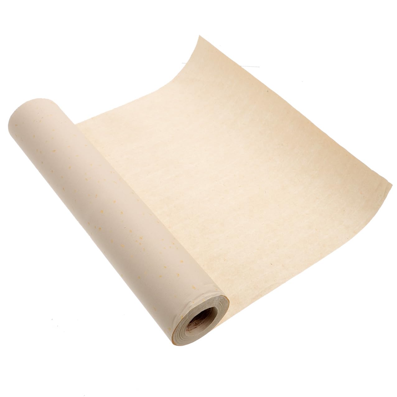 Homoyoyo Carta di Riso Tradizionale per Calligrafia Cinese Beige Leggero e Resistente 35cm X 20 Metri per Pittura ad Acqua e Disegno
