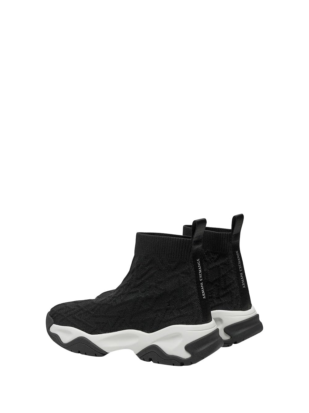 Armani Exchange James, Charm con Logo, Dettagli Dorati, Scarpe da Ginnastica Donna