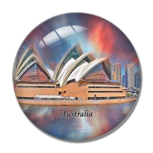 Australia Magnet Australia Sydney Harbour 3D Fridge Magnet Crafts Souvenir Crystal Refrigerator Magnets Collection Travel Gift