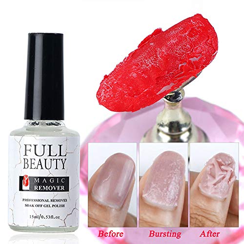 Nagellak Remover 2 stuks Magische nagellakremover 15ml Nagellak verwijderaar voor Nagellak Verwijderen en Nagellak… - Afbeelding 4