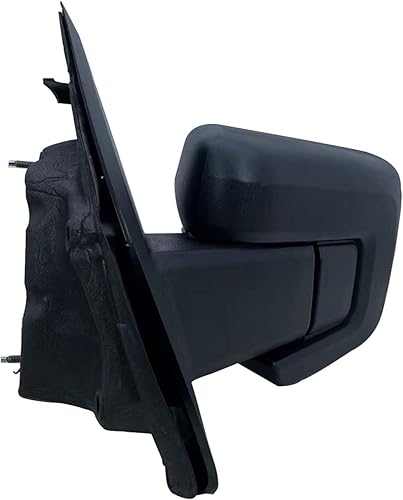 Miniatura 6 de Espejo de repuesto para puerta lateral izquierda del conductor, cubierta trasera texturizada, ajuste de potencia y vidrio calentado sin parpadeo