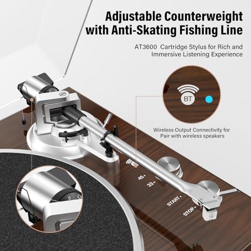Manual Belt Drive Turntable