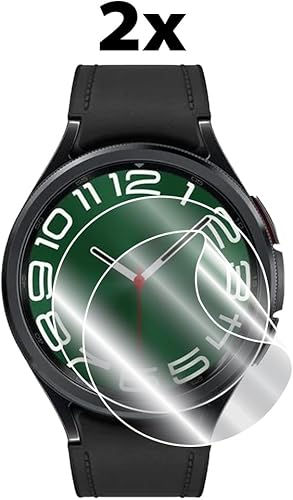 Miniatura 2 de IPG Protector de pantalla de hidrogel para Samsung Galaxy Watch 6 (2 unidades) Invisible HD Clear Film Anti Scratch Protector