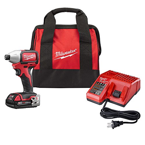 Milwaukee 2750-21P M18 18-Volt Compact Brushless 1/4' Hex...