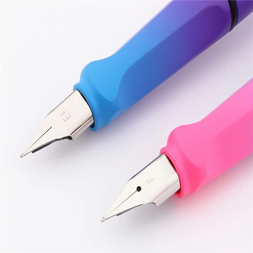 Penna stilografica per ufficio e ufficio, colori misti, per studenti, cancelleria e pennini per penne (C)