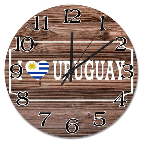 Horloge drapeau Uruguay cadeau idéal pour ami étranger - 2
