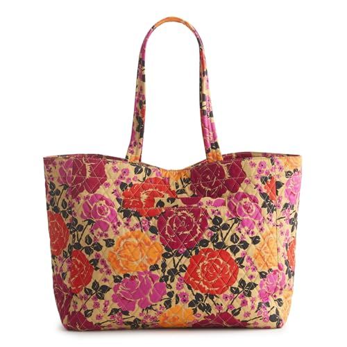 Bolso Tote Hathaway de algodón premium para mujer Vera Bradley miniatura 5