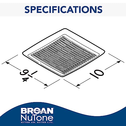 Broan-NuTone FGR300 Kühlergrillabdeckung, 28,6 x 29,8 x 2,5 cm, Weiß
