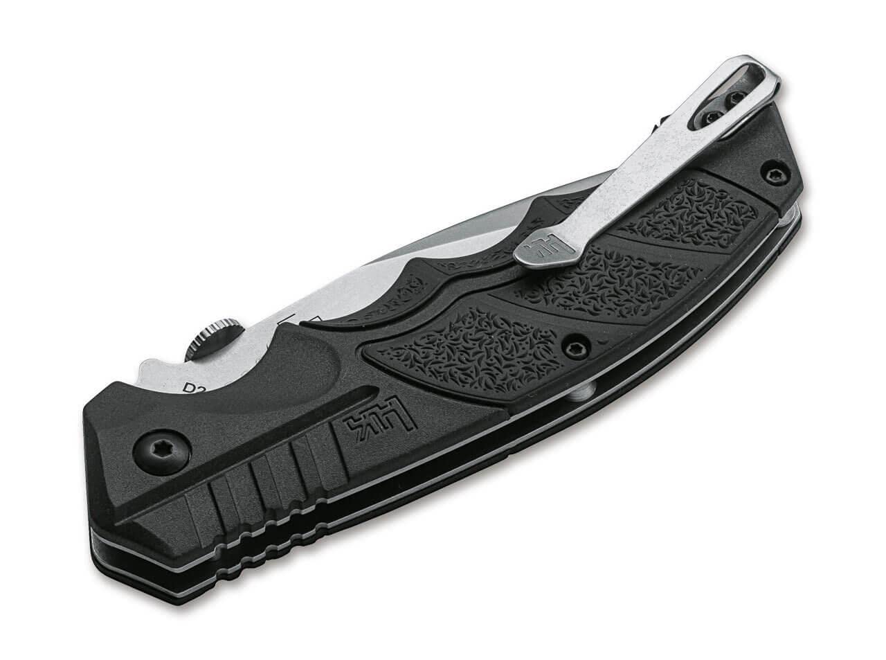 Böker Messer Heckler & Koch SFP Tactical Folder Klappmesser im H&K SFP Design SW Plain