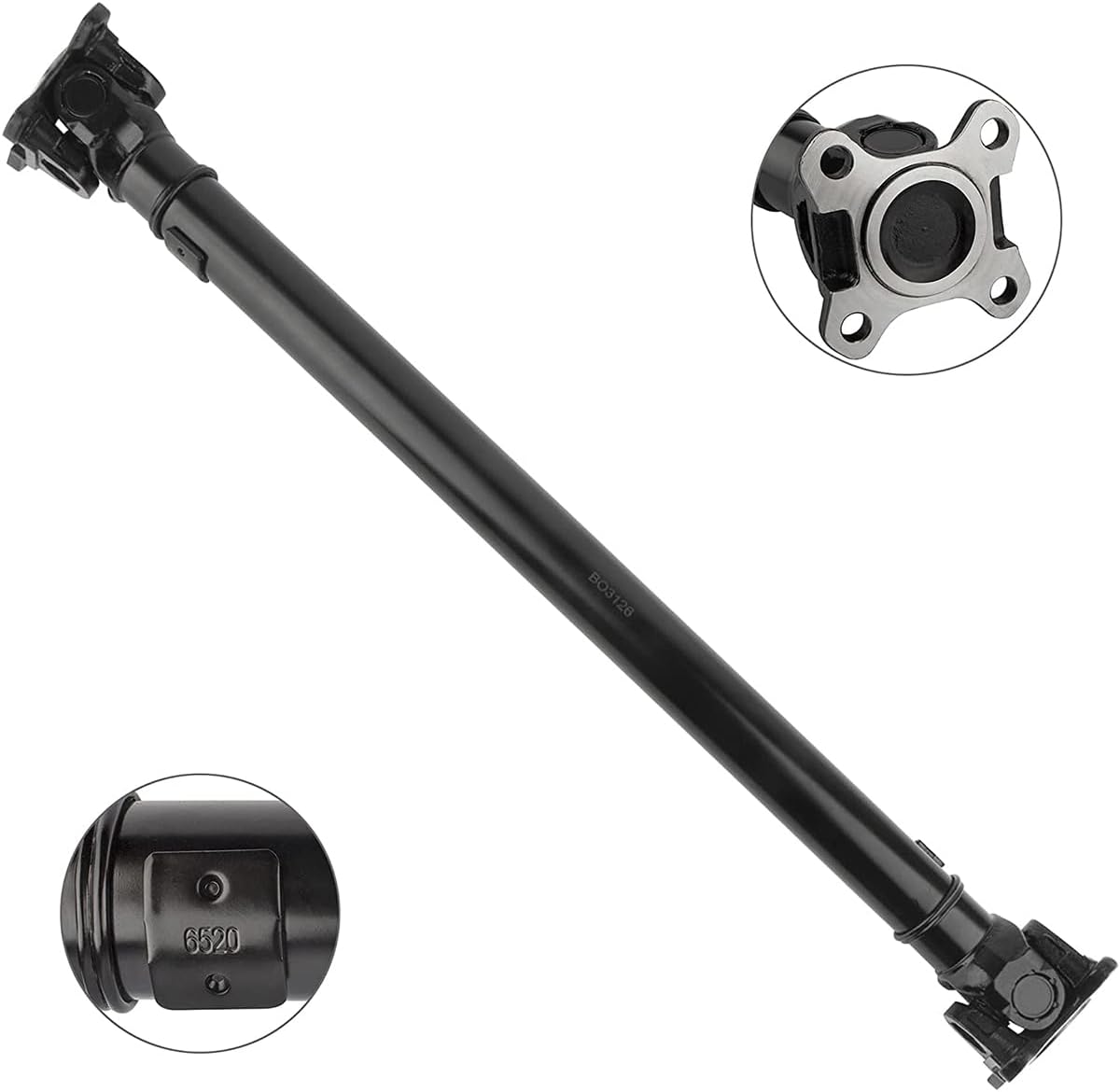 26207526677 Front Driveshaft Propeller Drive Shaft for BMW E83 X3 E83 2004-2010 (Will not fit models 11/2005 up to 9/2006), 26207502968 26207525969