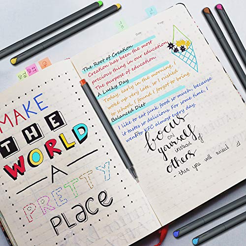 Mylifeunit FBA_OF16L185 Fineliner Color Pen Set thumb #5