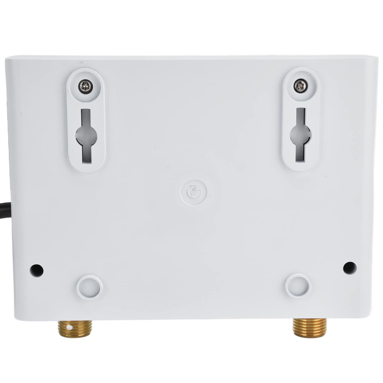 Dioche Calentador de Agua Instantáneo Calentador de Agua Eléctrico Instantáneo sin Tanque de 5500 W, Equipado con Panel Táctil y Control Remoto, Adecuado para Uso en Cocina y Baño, Rango de (WHITE)