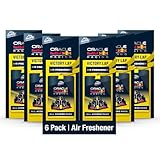 Armor All Podium Series Hanging Car Air Freshener, All Access Pass, Victory Lap Scent (6 Pack), Racing-Inspired Auto Air Freshener With Long-Lasting Fragrance