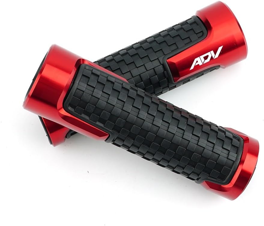 Grips for Hon&da ADV 150 160 350 750 2019-2022 2023 Motorcycle Accessories Hand Grips Handle Bar Anti-Skid(Red)