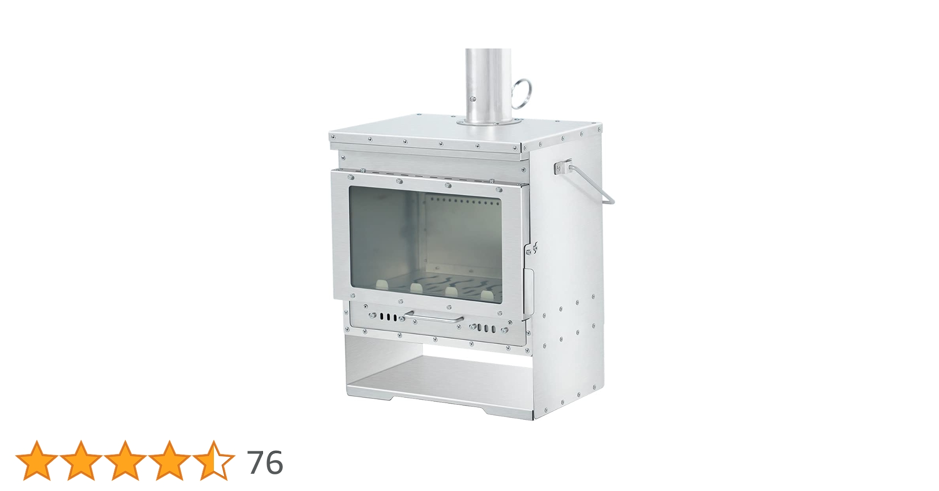 Soomloom二次燃焼ポータブル暖炉 VistaV ＋ 別売煙突3本 Amazon.co.jp: Soomloom二次燃焼ポータブル暖炉 VistaV・ヒーター