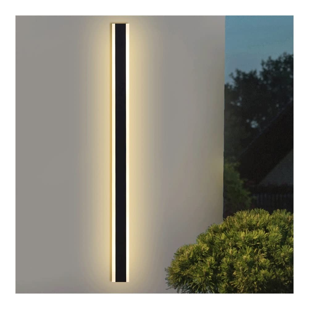 Applique murale LED en aluminium étanche au design minimaliste et durable