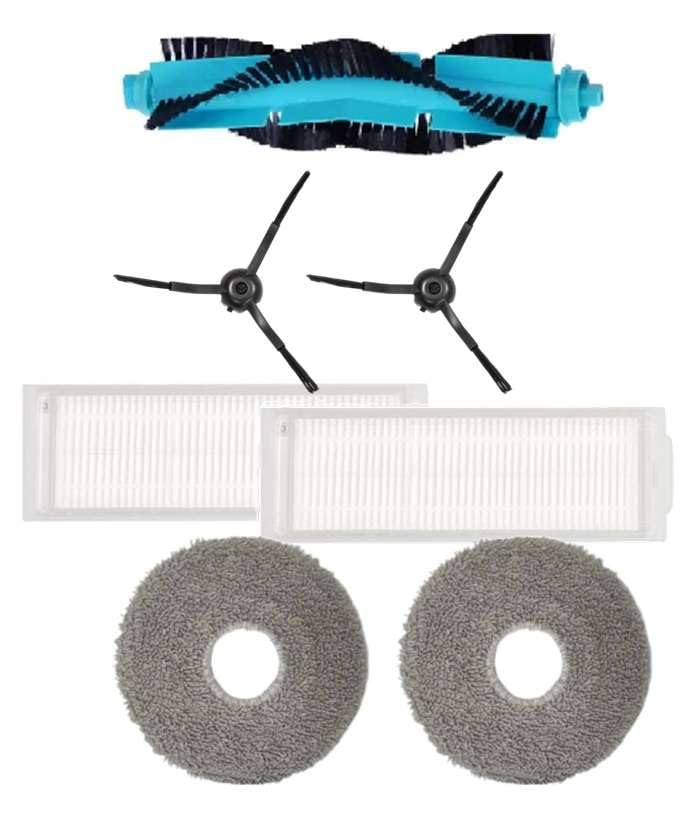 Roboparts® Recambios compatibles con Robot Aspirador Cecotec Conga 13090 Spin Revolution Home&Wash