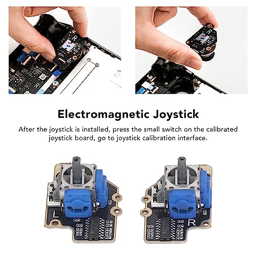 Módulo de Joystick de Substituição Eletromagnética, Joystick de Sensor de Efeito Hall para Deck de V