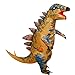 Produktbild LOLANTA Kind scherzt stacheliges Stegosaurus-aufblasbares Dinosaurier-Abendkleid-Kostüm (Braun)