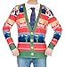 Faux Real Men's Feliz Navidad Ugly Sweater Long Sleeve T-Shirt