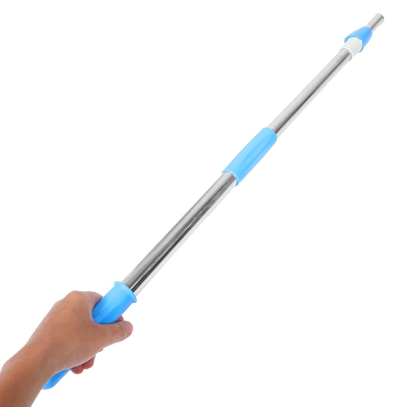 Beavorty Manche de Rechange pour Balai en Acier Inoxydable Mécanisme Télescopique Ajustable et Design Rotatif à 360 Degrés Nettoyage