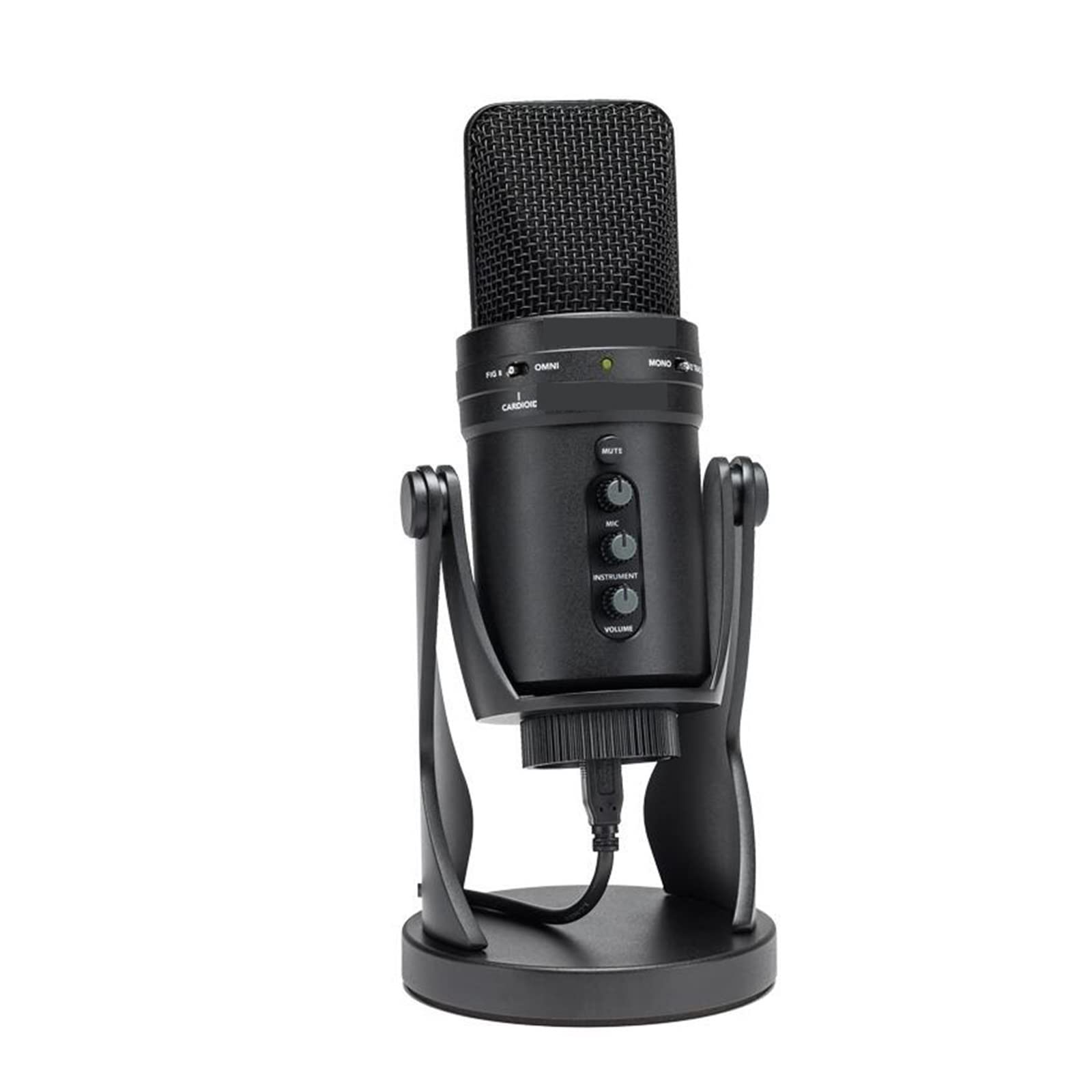 Microphone Samson G-Track Pro carte son intégrée prise de son podcast et musique