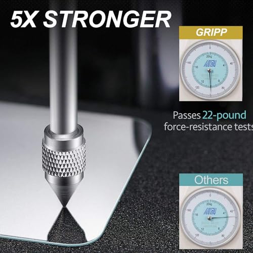 Image of GRIPP 0.3mm Japanese HD Tempered Glass Screen Protector for iPhone 11, iPhone XR (6.1 inch), 2.5D Round Edges, Scratch-Resistant, 9H Hardness, Full Screen Coverage, Bubble Free