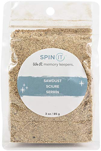 Aserrín con purpurina Spin IT para manualidades creativas
