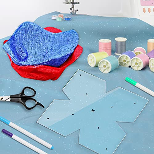 3Pcs Bowl Cozy Template 8/10/12 Inches Acrylic Bowls Wrap Sewing Pattern Template,3 Size Sewing Cutting Template Set Acrylic Quilting Templates With 3 Pieces Water Soluble Pen #TOP6
