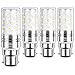 Price comparison product image SAUGLAE LED Corn Bulbs, B22 Bayonet Cap, 12W, 1450Lm, 6000K Daylight White, Not Dimmable, Pack of 4