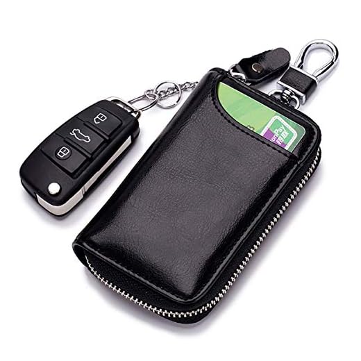 Aileder - Estuche de Llaves Unisex Adulto Negro Negro