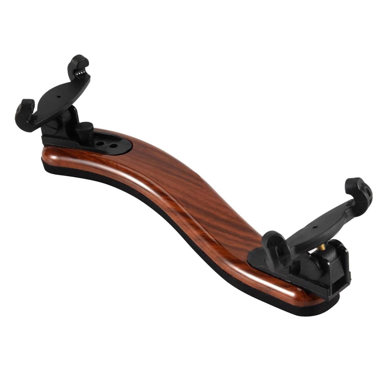 Reposapiés para violín Soporte de hombro para violín profesional ajustable de madera de arce piezas y accesorios