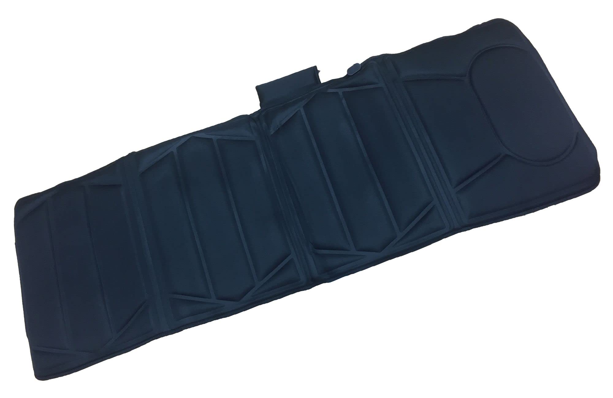 Tappetino massaggiante per collo e schiena, 160 x 50 cm, massaggiatore a 4 zone con funzione di calore rilassante