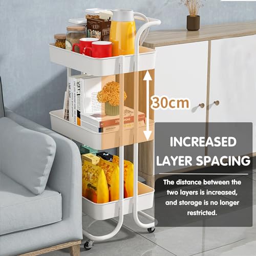 Chariot de rangement utilitaire pour optimiser les petits espaces - 4