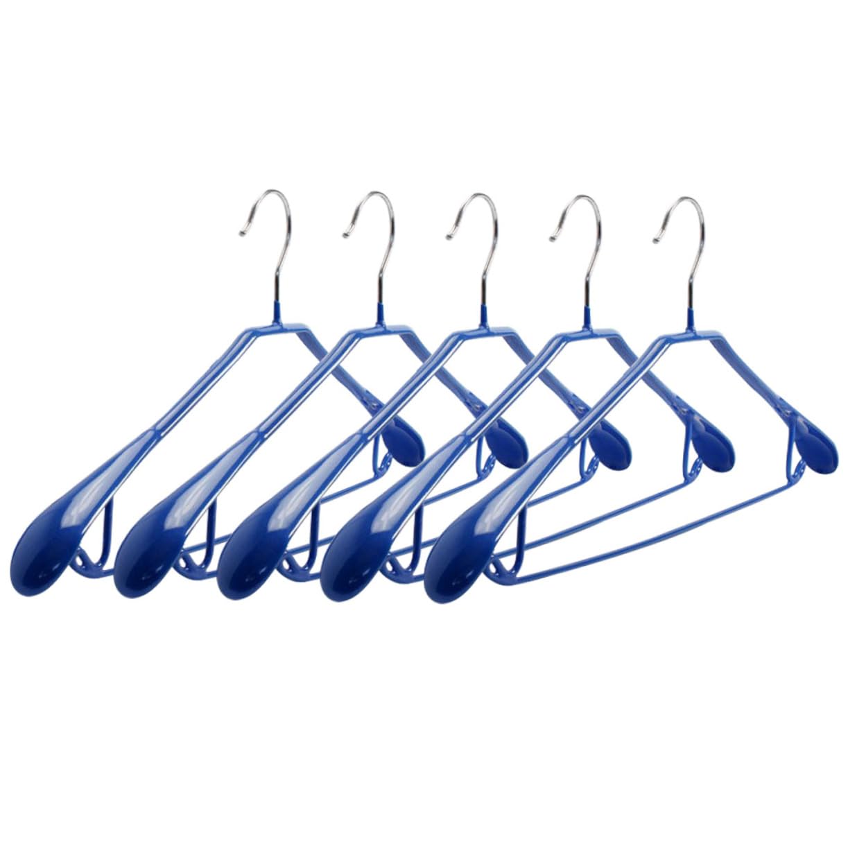 Alipis Organize Your Closet Pcs Non-Slip Wide Hangers Plastic Coat Rack Anti-Wrinkle Hangers