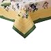 Villeroy and Boch French Garden Cotton Fabric Tablecloth, 68" Square, Multicolor