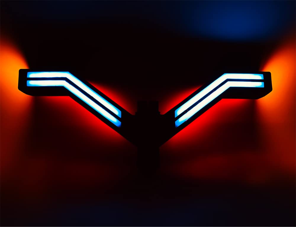 GALIBOS LED NEON CUERNOS TRASEROS CUATRO COLORES CON INTERMITENTES DINAMICOS 12V 24V HOMOLOGADOS (Lado Derecho y Izquierdo)