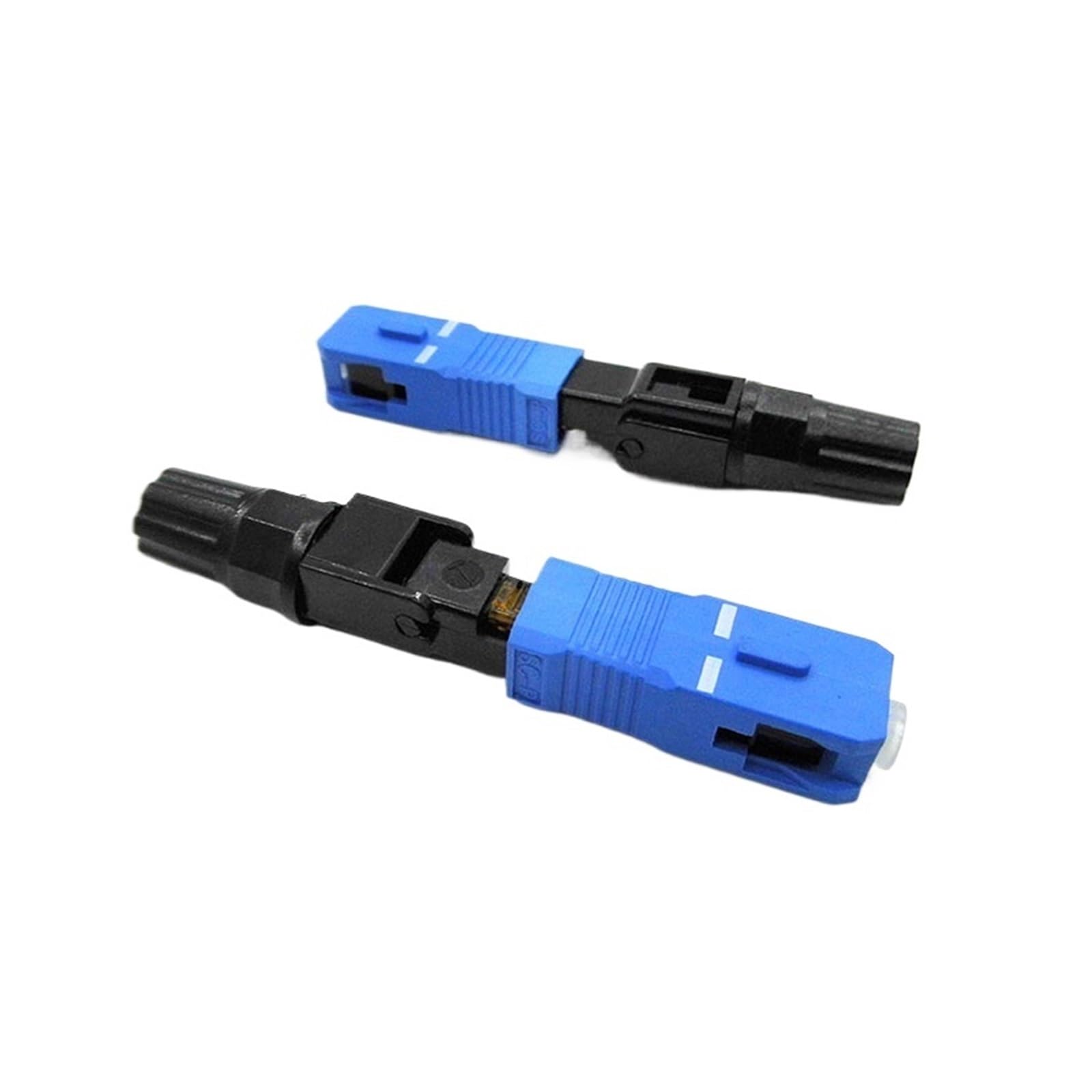 Épisseur de Fibre Optique SC FTTH 50 à 400 pièces UPC Fibre Optique Rapide monomode Assemblage sur site, 60 mm(50pcs SC UPC)