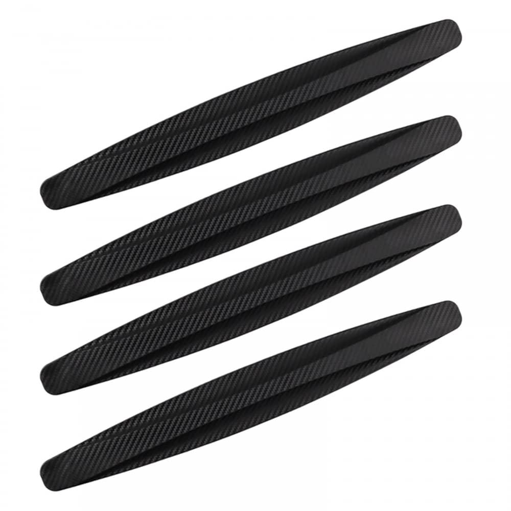 YDSTNiu Car Front Rear Bumper Protector Corner Guard Strips for Mercedes A-Klasse | Typ W169 | Bj. 2004-2012 (3-türer), Flexible Anti-Scratch Protection Trim Edge Scuff Plate,Black