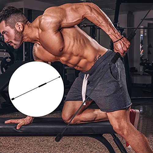 Garneck Preto Bar Flexi Oscilante Magro Bar Trainer Fitness Exercício Do Músculo Do Núcleo de Fibra