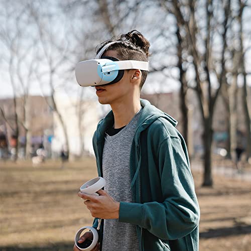 Vakireyy Battery Pack For Oculus Quest 2 Accessories, 5000Mah Rechargeable Power Bank Fast Charging Portable Usb C Mini Battery Extended With Visualized Power Display For Extra 2 Hours Play Game Time #TOP5