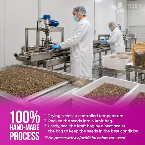 Image of FreshDrinkUS, Premium 16oz Milk Thistle Seeds, 100% Natural & Pure, Herbal Tea, Daily Infusion Botanical, No Sugar, No Caffeine, No Gluten, Vegan. Rich in Antioxidants