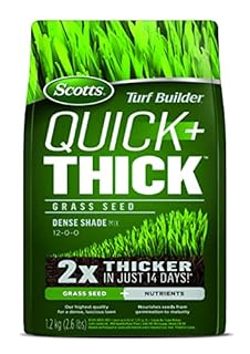 Scotts Turf Builder Quick + Thick Grass Seed (Dense Shade) 1.2kg (12675)