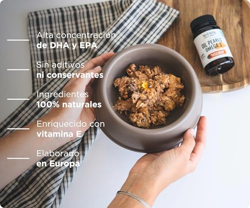 Miniatura 4 de Wolf Belly Omega 3 Para Perros Y Gatos 100 Natural 60 Cápsulas Con Epa Y Dha Aceite De Pescado Puro Piel Sana, Pelaje Brillante Y Articulaciones Fuertes Sistema Inmune - Producido En Europa
