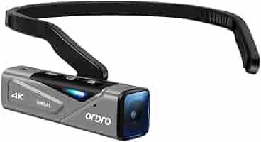 Ordro EP7 Vlog 4K 60FPS　ウェアラブル式 ビデオカメラ Amazon | Ordro EP7 4K Vlog ビデオカメラ ウェアラブル式